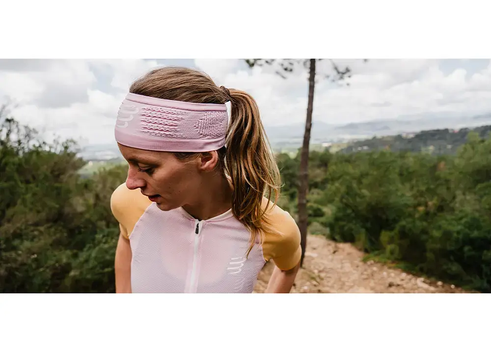 Compressport On/Off Headband Roze