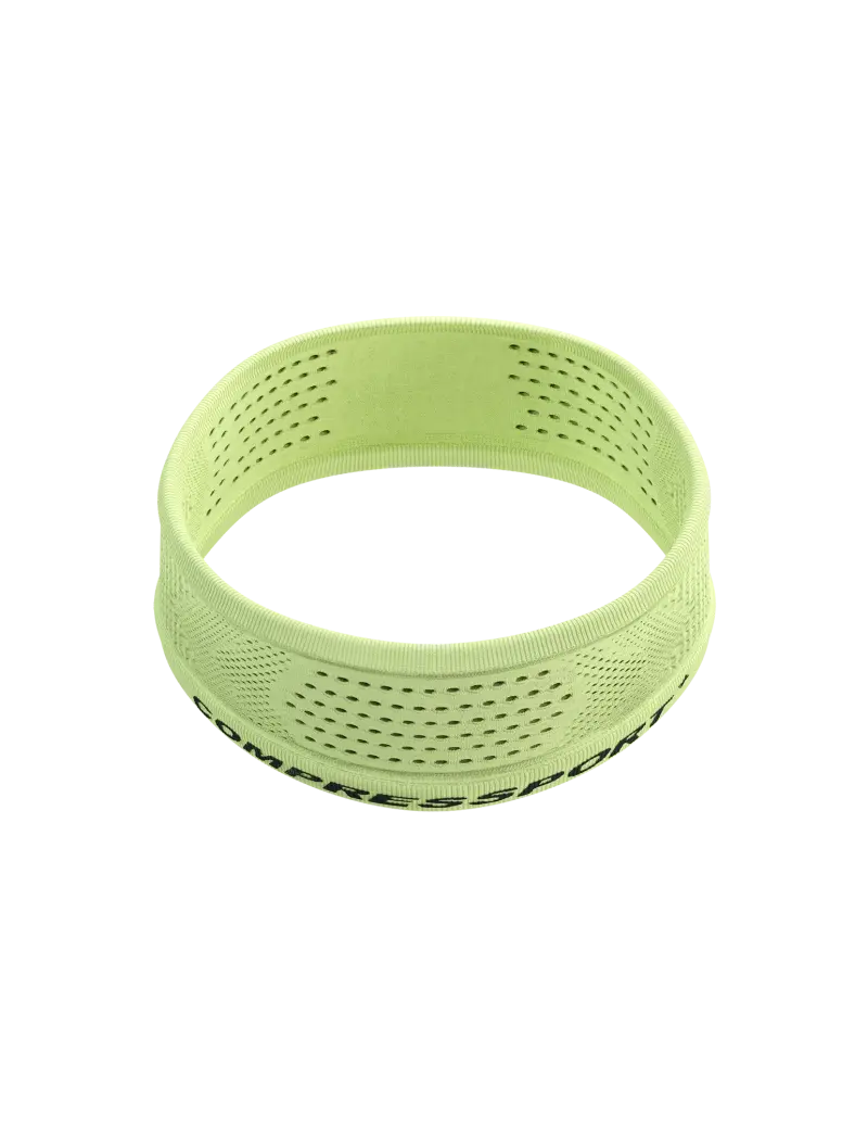 Compressport Thin Headband On/Off Groen/Geel