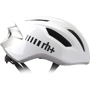 RH+ COMPACT Race Fietshelm Wit/Zilver