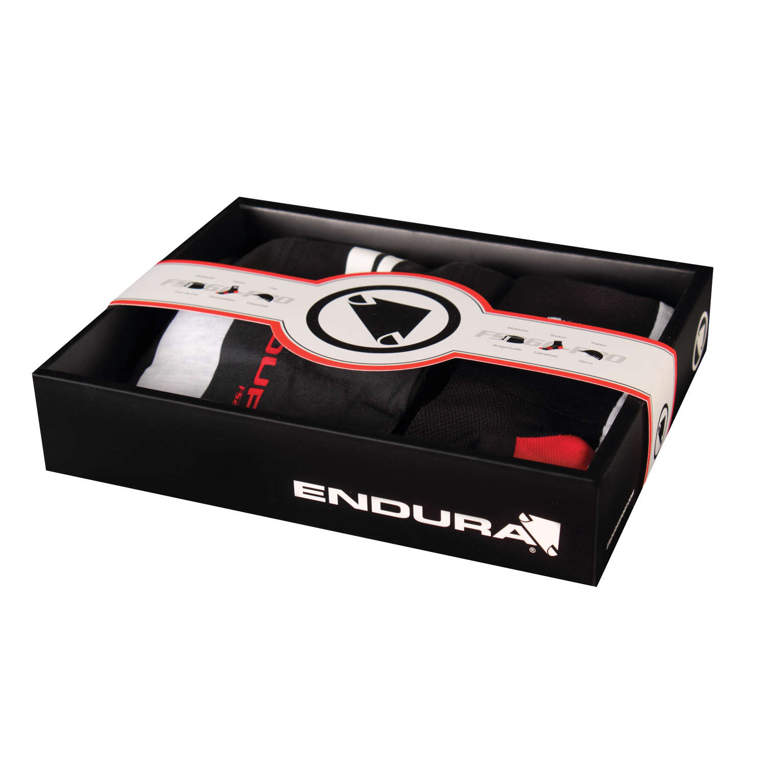 Endura FS260-Pro Gift Pack Zwart (sjaal, sokken, pet)