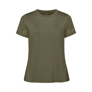 Röhnisch Heritage Hardloopshirt Korte Mouwen Groen Dames