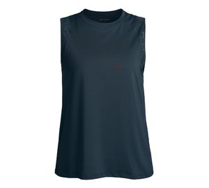 Röhnisch Kay Hardloopshirt Zonder Mouwen Donkerblauw Dames