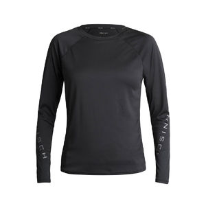 Röhnisch Active Logo Hardloopshirt Lange Mouwen Zwart Dames