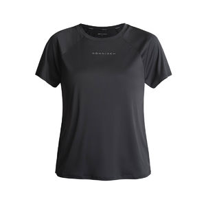 Röhnisch Active Logo Hardloopshirt Korte Mouwen Zwart Dames