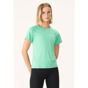 Röhnisch Active Logo Hardloopshirt Korte Mouwen Groen Dames