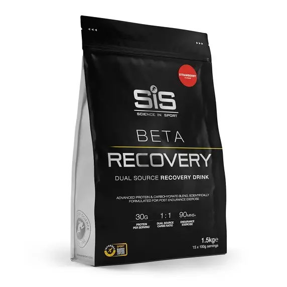 SiS Beta Fuel Recoverydrank Aardbei 1.5 kg