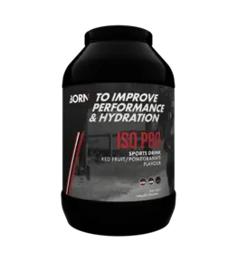 BORN Iso Pro Sportdrank Rood Fruit/Granaatappel 2kg