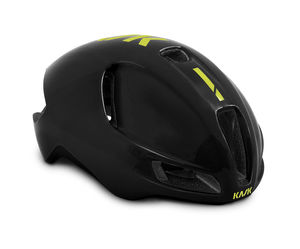 KASK Utopia Race Fietshelm Zwart/Fluo Geel