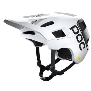 POC Kortal Race MIPS MTB Fietshelm Mat Wit/Zwart