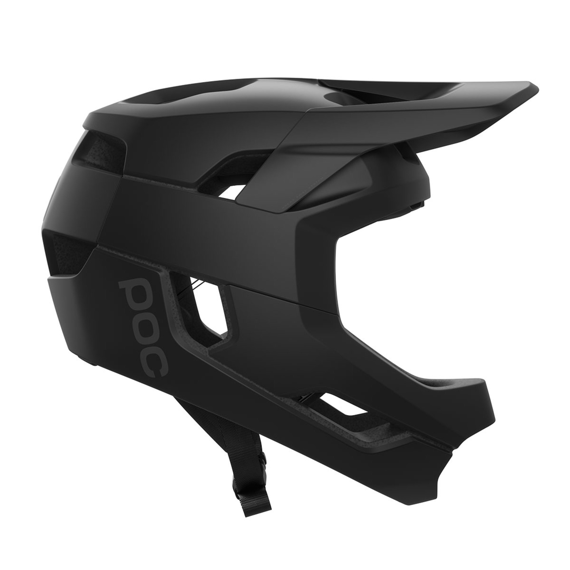 POC Otocon Downhill MTB Fietshelm Mat Zwart