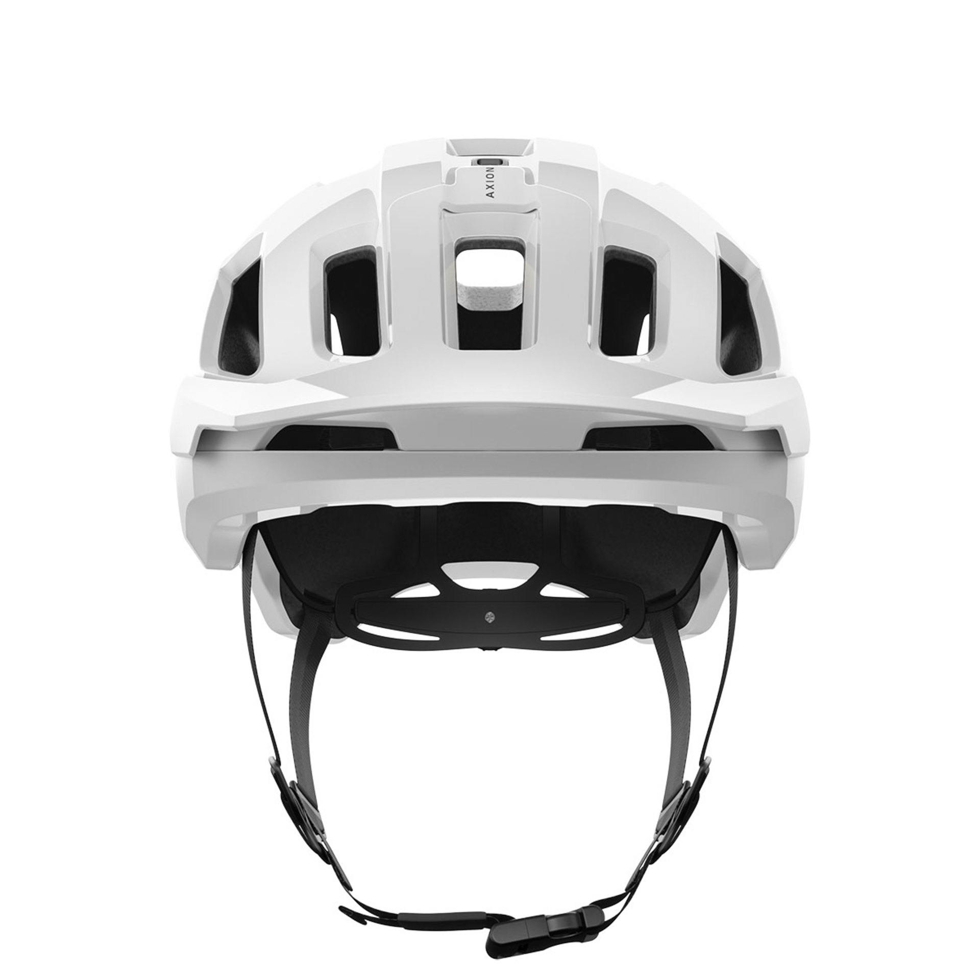 POC Axion Race MIPS MTB Fietshelm Wit/Zwart