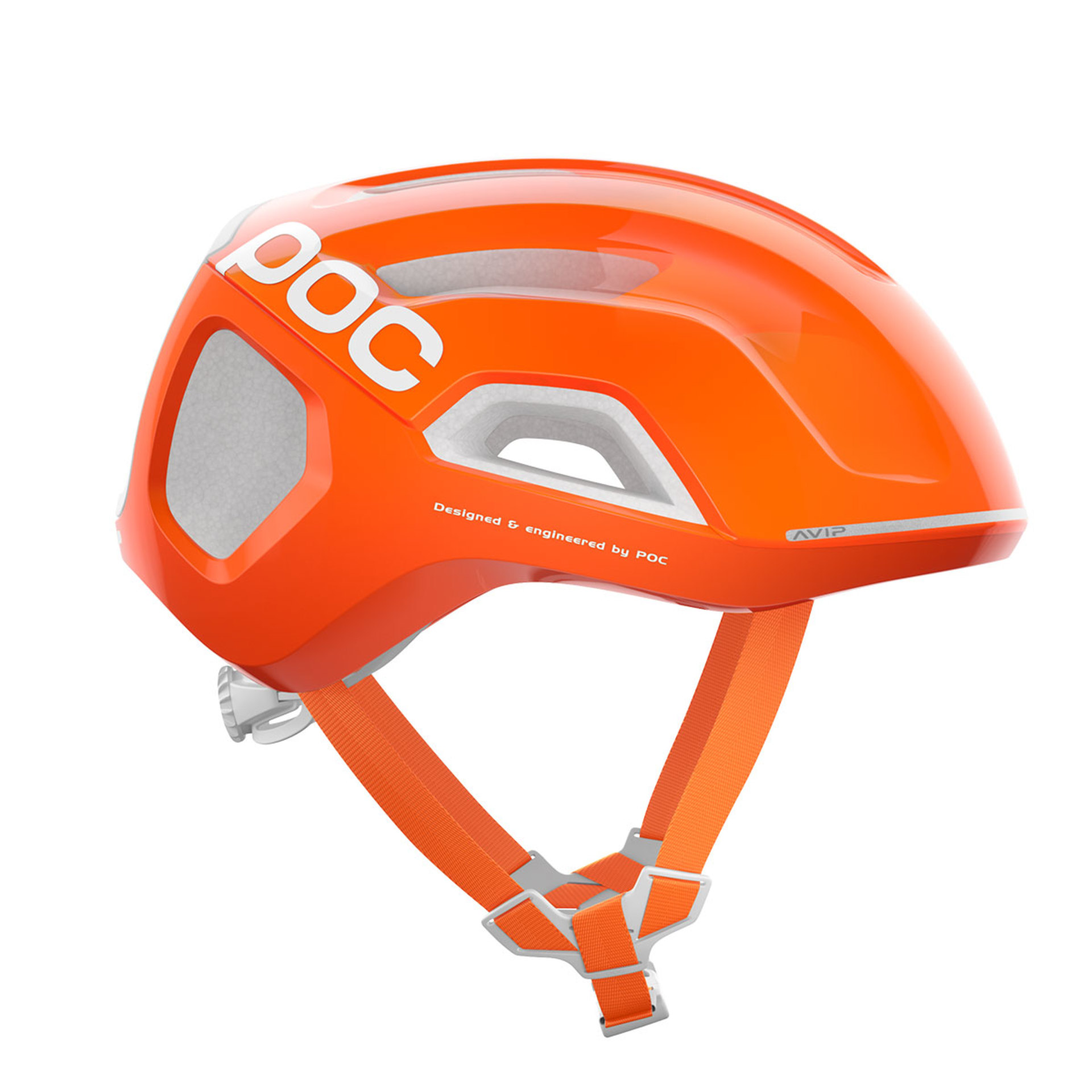 POC Ventral Tempus MIPS Race Fietshelm Oranje