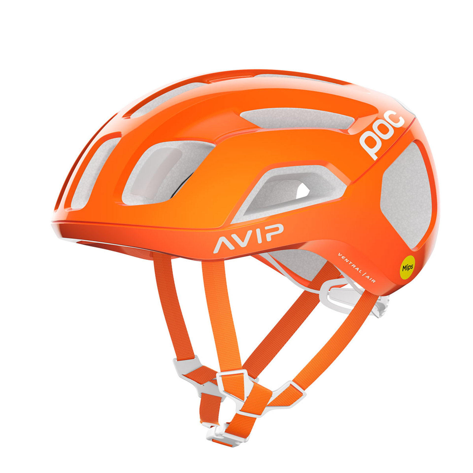 POC Ventral Air MIPS Race Fietshelm Oranje