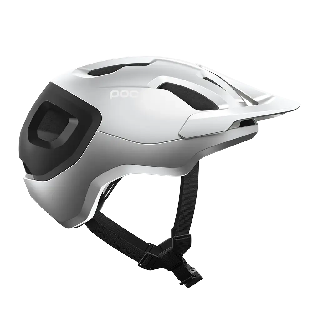 POC Axion Race MIPS MTB Fietshelm Zwart/Mat Zilver
