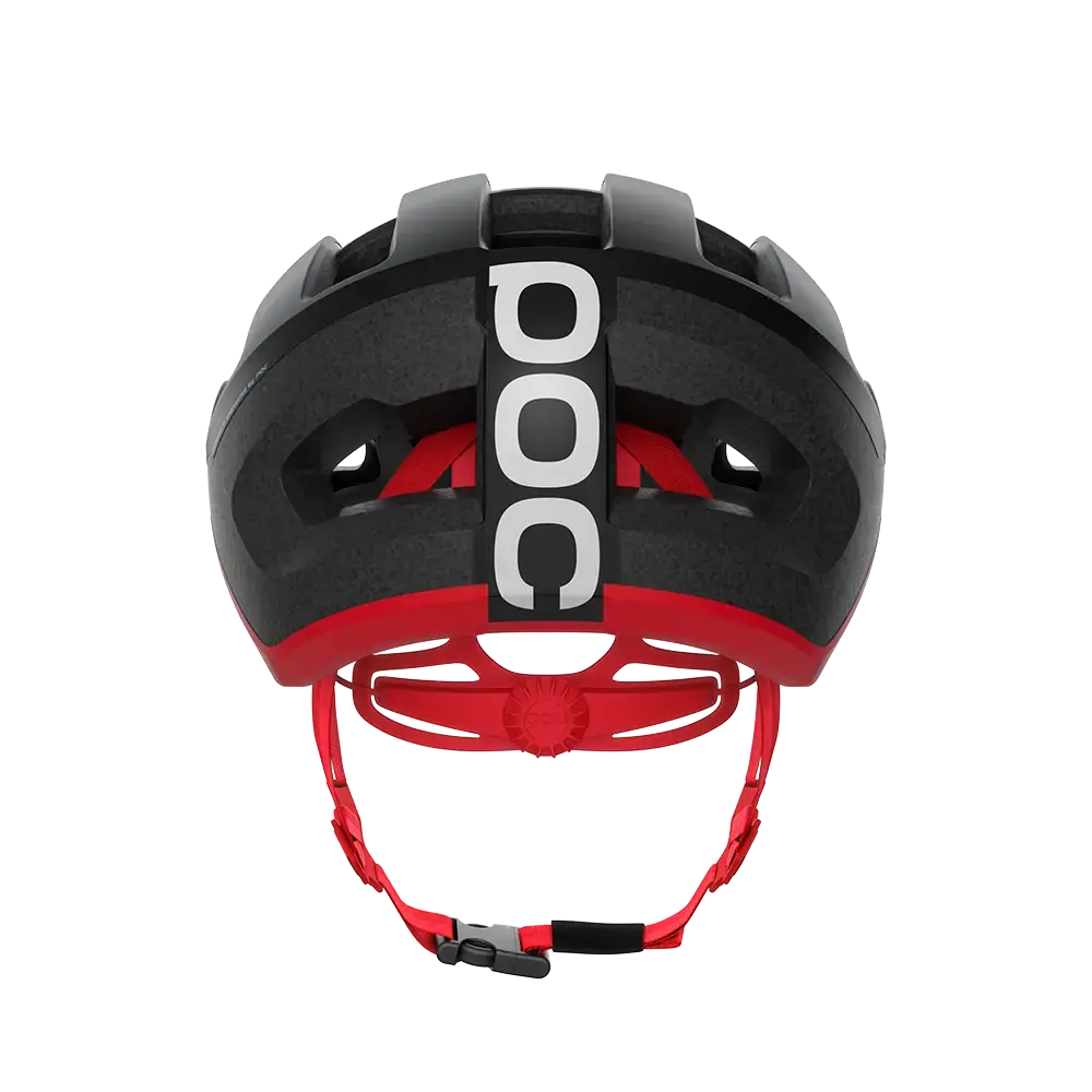POC Omne Lite Race Fietshelm Zwart/Rood