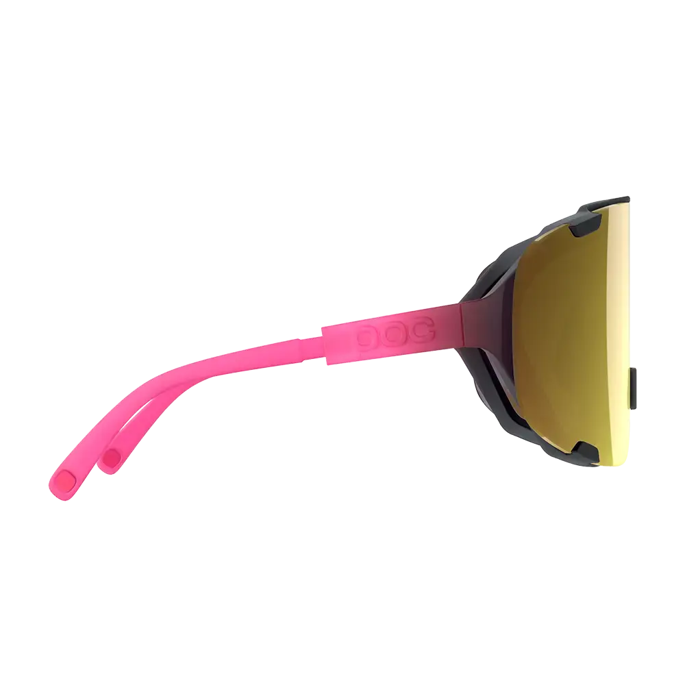 POC Devour Sport Zonnebril Roze met Violet/Gold Mirrow Lens