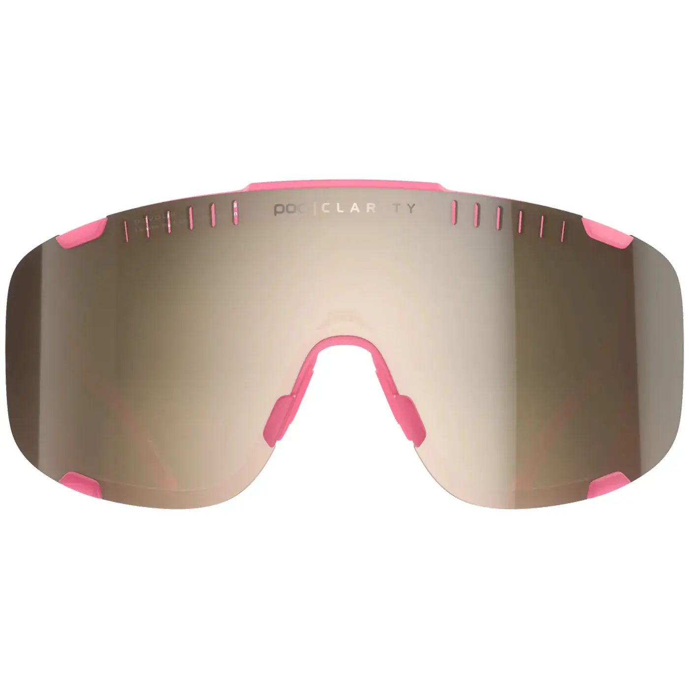 POC Devour Sport Zonnebril Roze met Clarity Silver Mirror Lens
