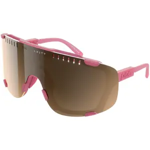 POC Devour Sport Zonnebril Roze met Clarity Silver Mirror Lens