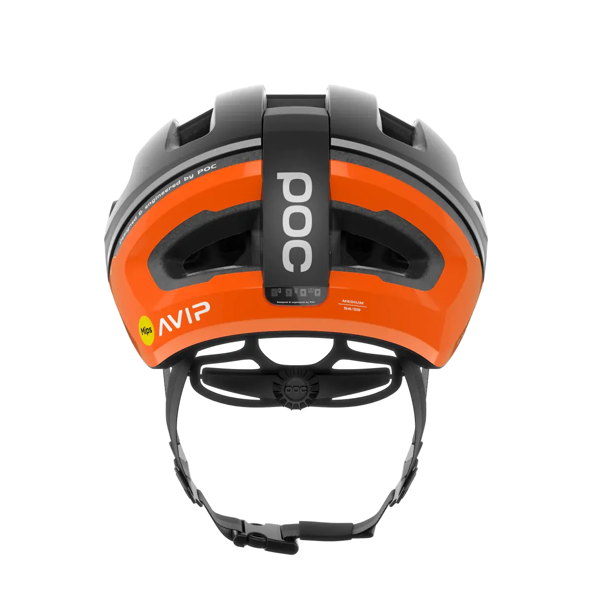 POC Omne Beacon MIPS Race Fietshelm Oranje/Zwart