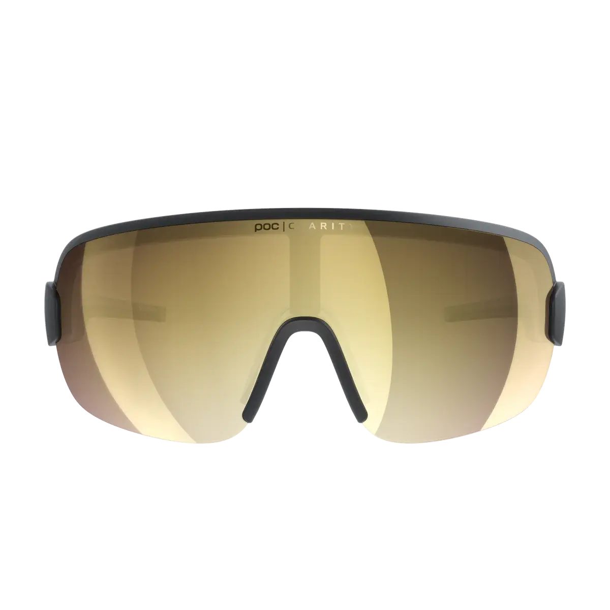 POC Aim Sport Zonnebril Zwart met Trail Lens Goud