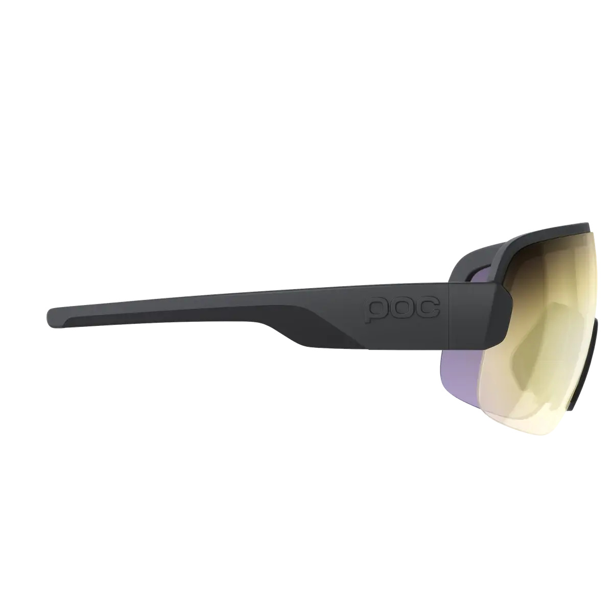 POC Aim Sport Zonnebril Zwart met Trail Lens Goud