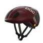 POC Ventral MIPS Race Fietshelm Mat Donkerrood/Wit