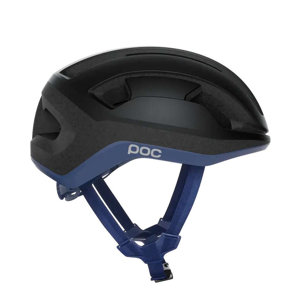 POC Omne Lite Race Fietshelm Zwart/Mat Blauw