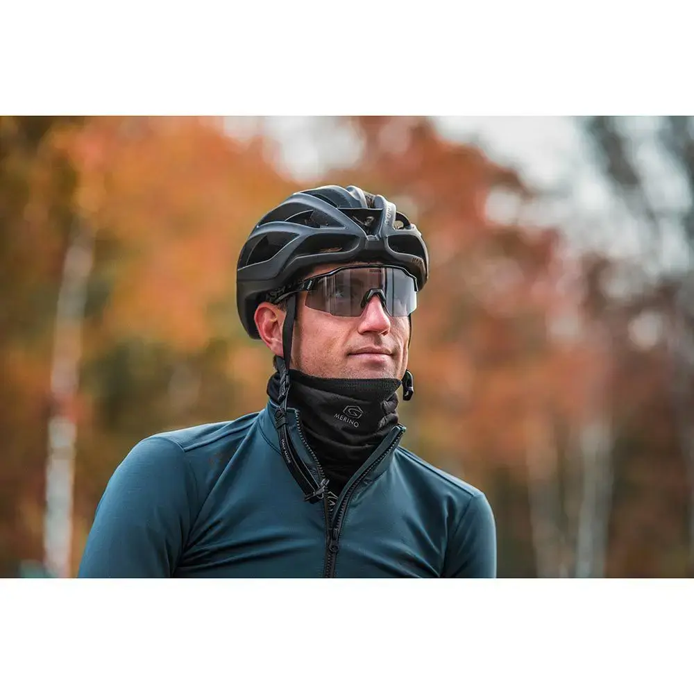 FUTURUM 4 SEASONS Neck Warmer Merino Black