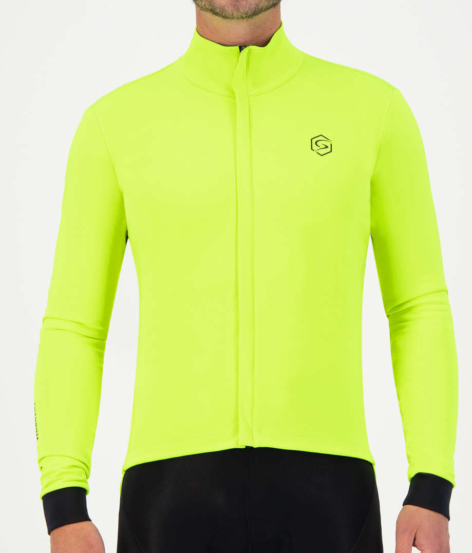 FUTURUM 4 SEASONS II Fietsjack Fluo Geel Heren