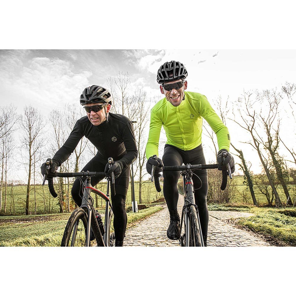 FUTURUM 4 SEASONS II Fietsjack Fluo Geel Heren