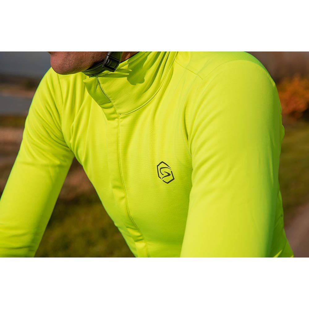 FUTURUM 4 SEASONS II Fietsjack Fluo Geel Heren