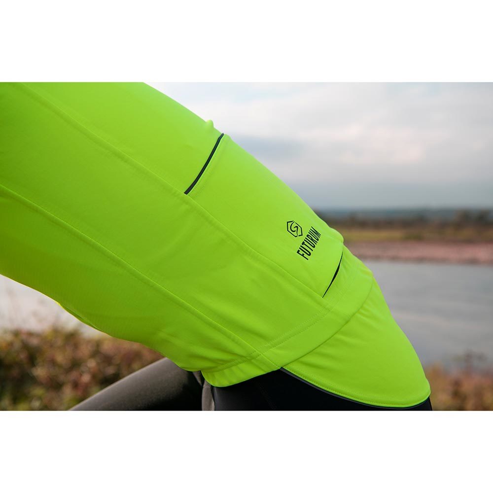 FUTURUM 4 SEASONS II Fietsjack Fluo Geel Heren