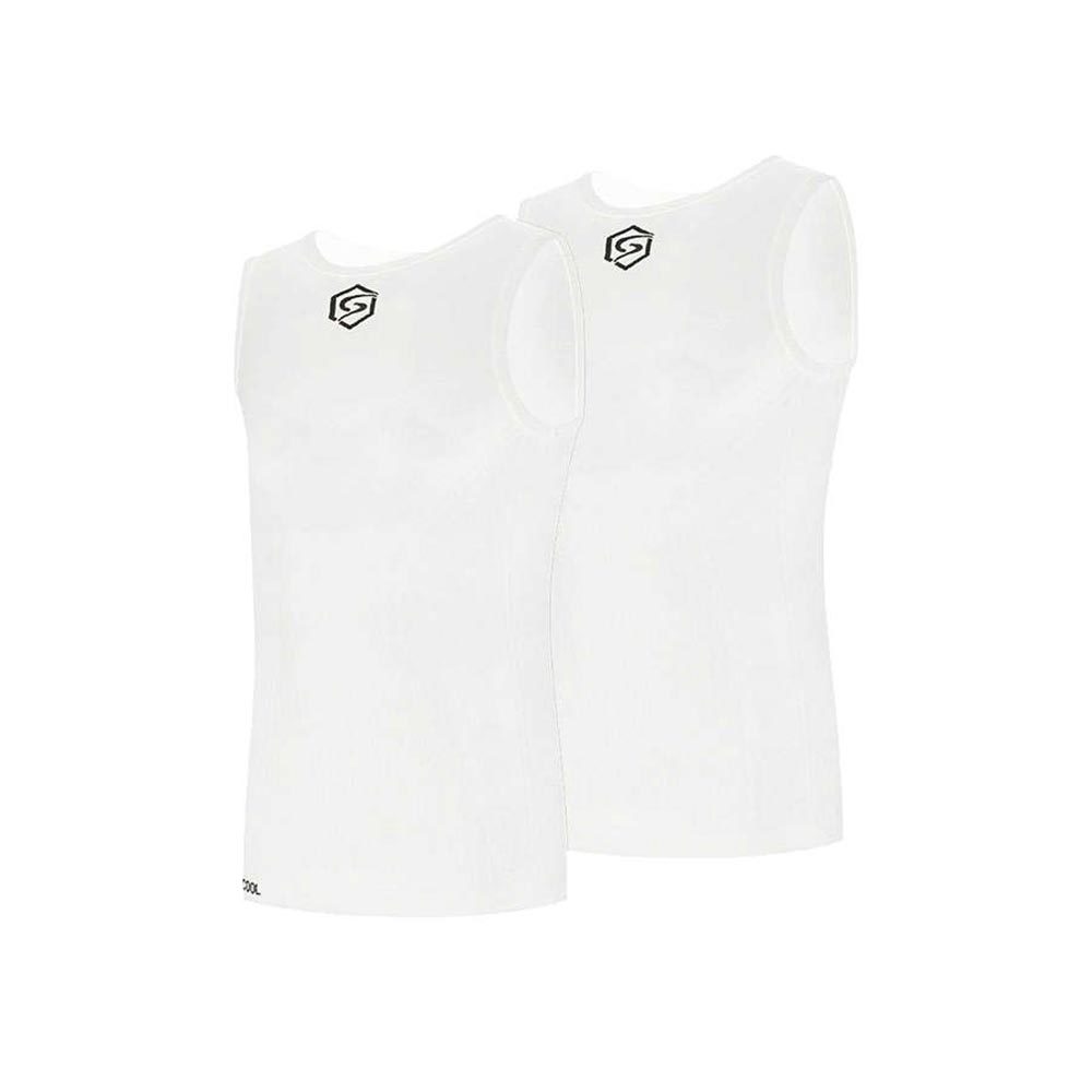Sloggi Men 24/7 Vest, heren singlets (2-pack), zwart