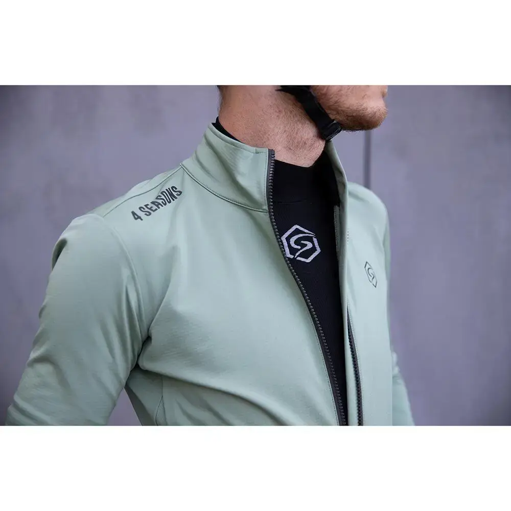 FUTURUM Recycled Thermoshirt Lange Mouwen Zwart Heren