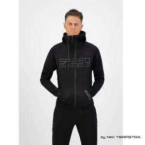 FUTURUM Tech Hoodie SPEED ON WHEELS Black