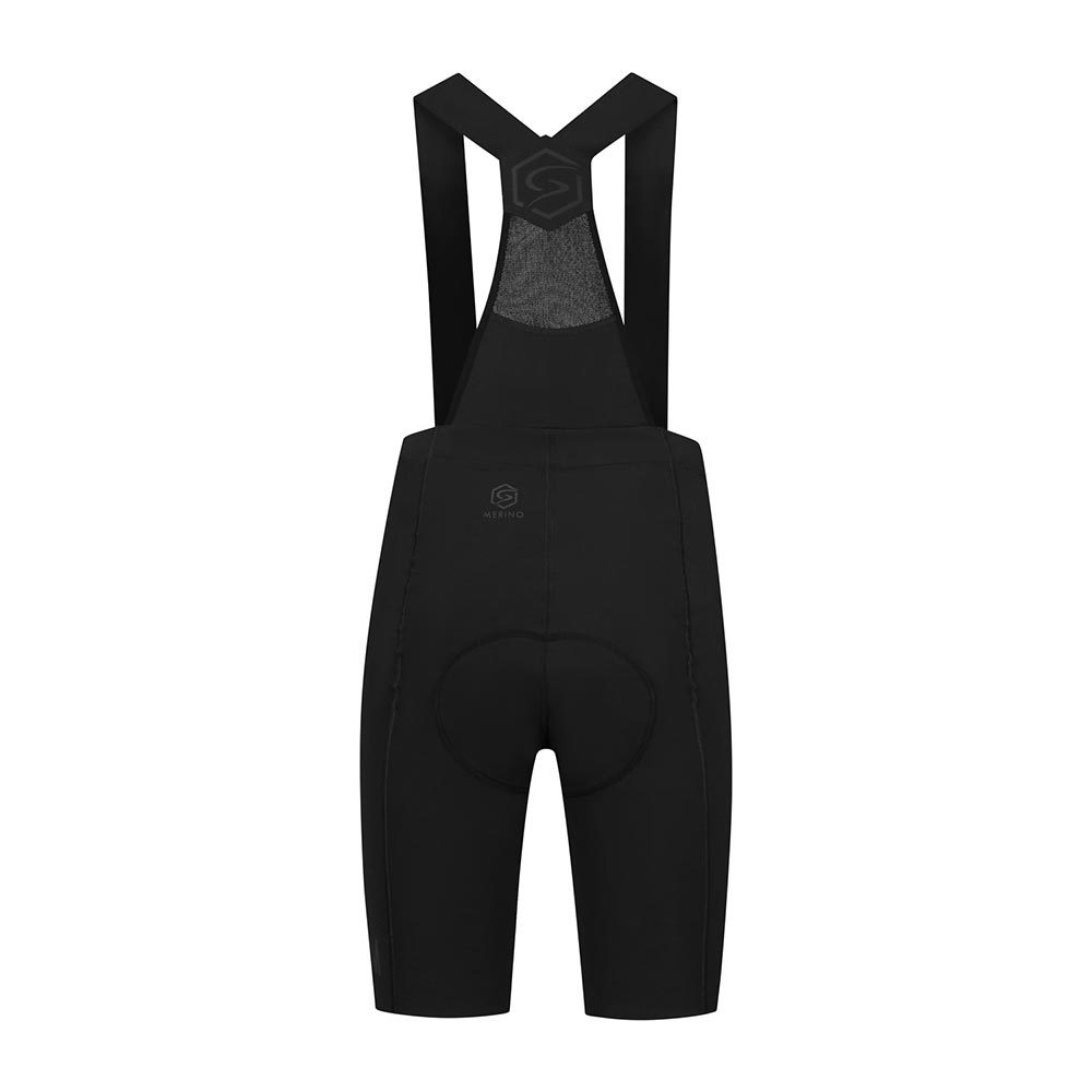FUTURUM JONA II Merino Fietsbroek Thermo Kort Zwart Heren