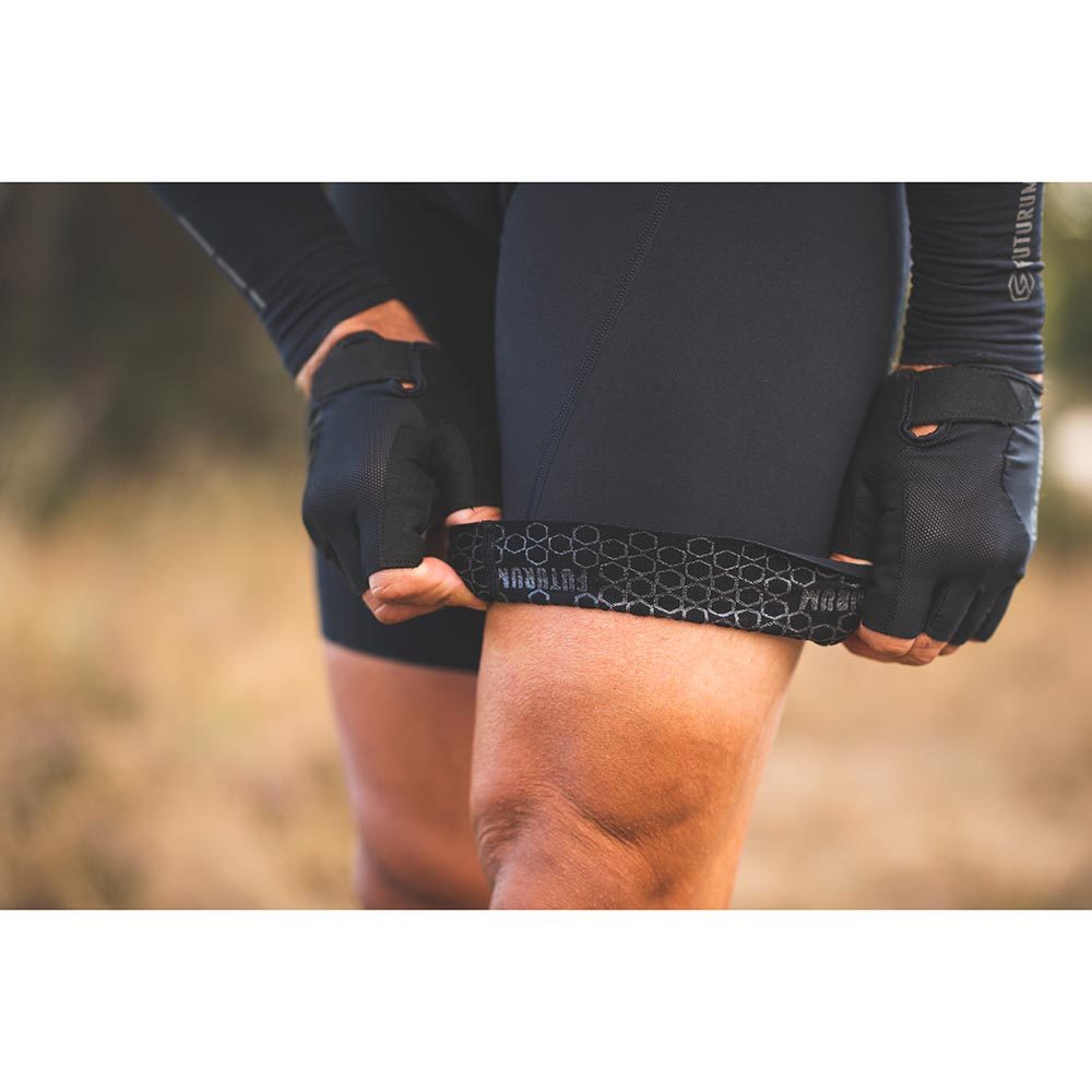 FUTURUM JONA II Merino Fietsbroek Thermo Kort Zwart Heren