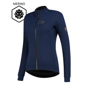 FUTURUM 4 SEASONS PRO Merino Fietsjack Donkerblauw Dames