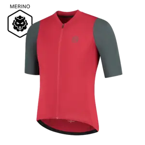 FUTURUM JORIS PRO Merino Fietsshirt Korte Mouwen Rood Heren