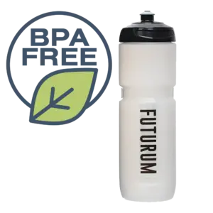 FUTURUM 800ml Transparant/Grijs Bidon II