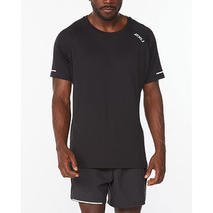 2XU Aero Hardloopshirt Korte Mouwen Zwart Heren