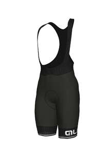 Ale Solid Corsa Fietsbroek Kort Zwart/Wit Heren