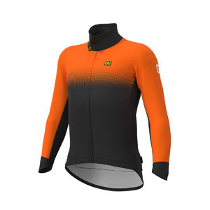 Ale PR-S Gradient Fietsjack Fluo Oranje/Zwart Heren