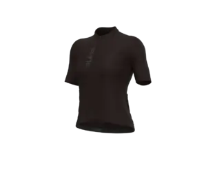 Ale Pragma Color Block Off Road Fietsshirt Korte Mouwen Bruin Dames