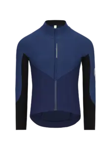 Q36.5 Dottore Hybrid Que Fietsshirt Lange Mouwen Donkerblauw Heren