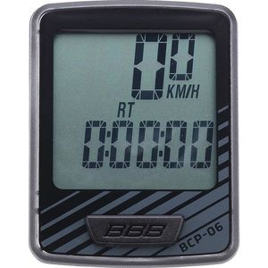 BBB Cycling DashBoard 10-functies BCP-06 Fietscomputer met Draad Zwart/Grijs