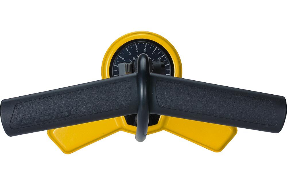 BBB Cycling Airsteel BFP-27 Fietspomp Geel