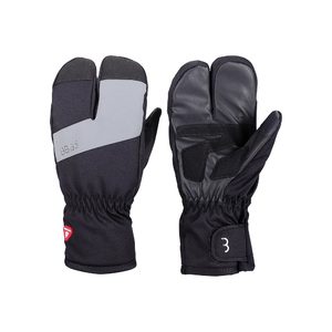 BBB Cycling SubZero 2 x 2 BWG-35 Winter Lobster Fietshandschoenen Zwart