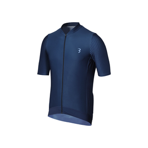 BBB Cycling BBW-406 AeroTech Fietsshirt Korte Mouwen Donkerblauw Heren