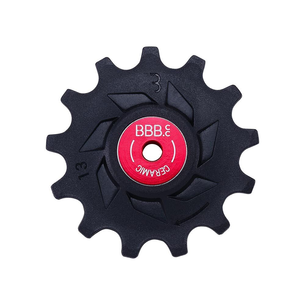 BBB Cycling RollerBoys BDP-18 Ceramic Derailleurwieltjes GRX Zwart 11 Speed